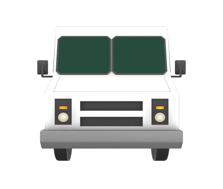 Cesium Milk Truck