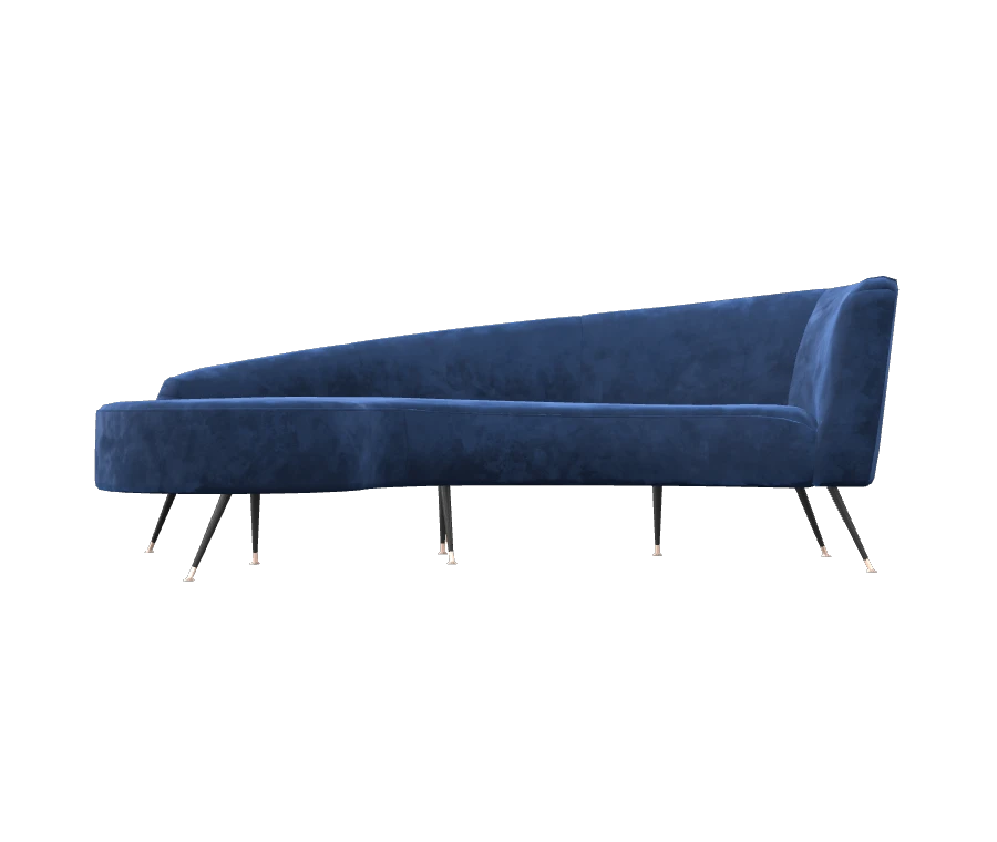 GlamVelvetSofa