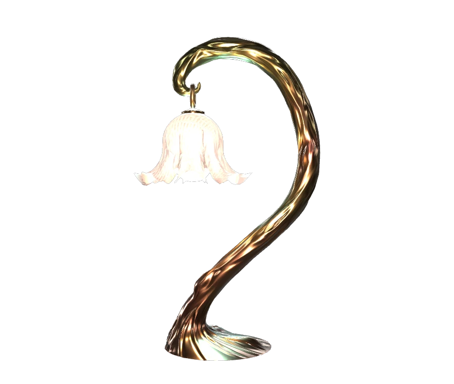 Lamp with Punctual Lights