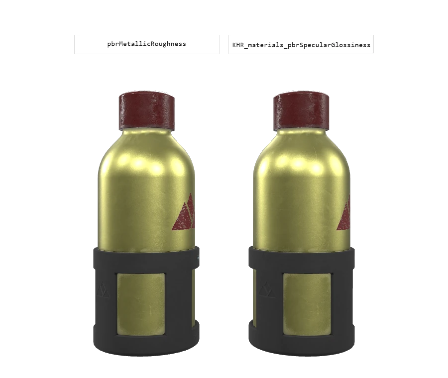 Adobe glTF conversion preview