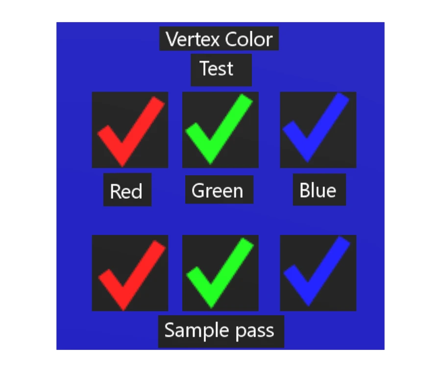 Vertex Color Test
