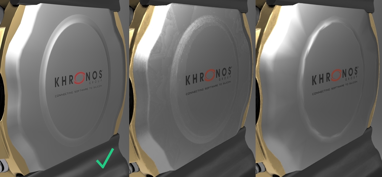 Shading methods for smooth metallic surfaces.