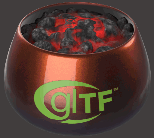Animated GIF of the heat refraction