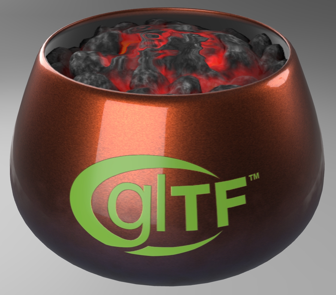 Screenshot from glTF Sample Viewer