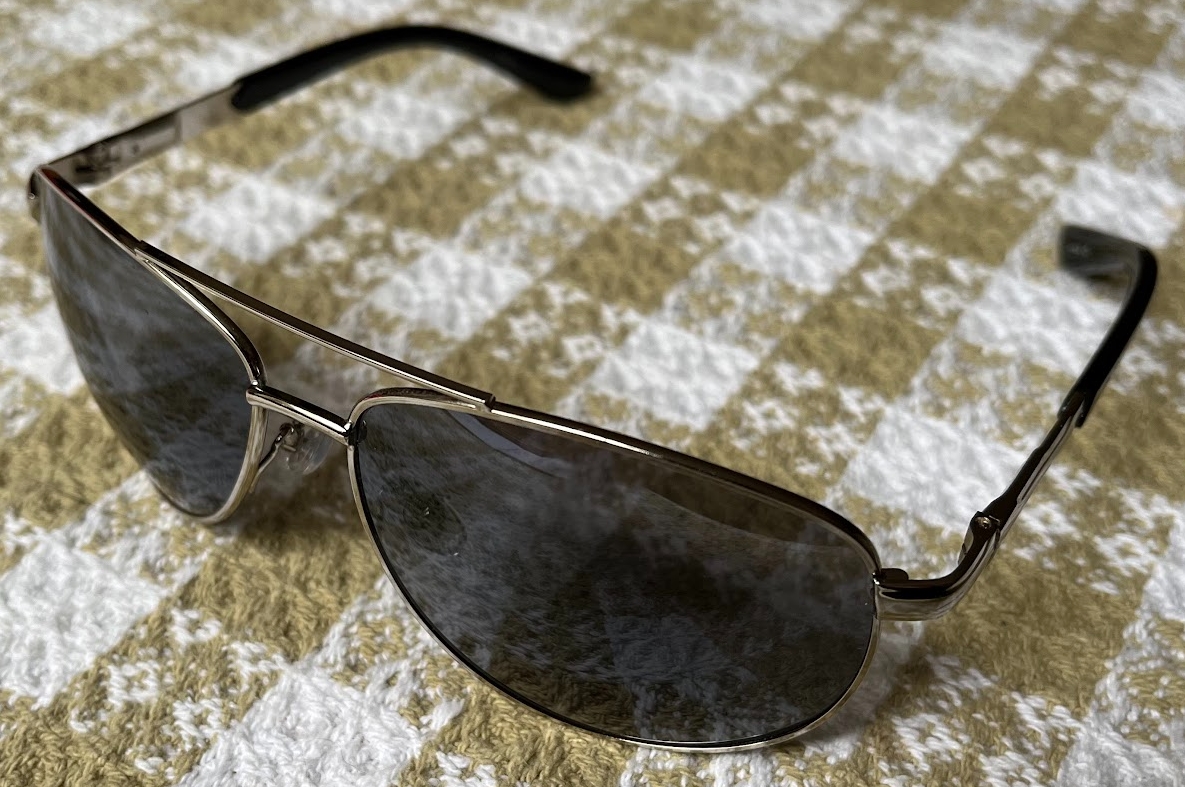 Photograph of real sunglasses